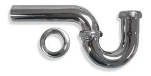 Sifón Metálico Para Fregadero 1 1/4" Cromado Brufer